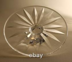 Lismore Blown Glass Biscuit Barrel & Lid Waterford Crystal Versatile Jar 6 1/2