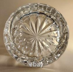 Lismore Blown Glass Biscuit Barrel & Lid Waterford Crystal Versatile Jar 6 1/2