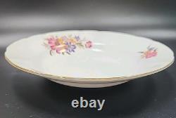 Lot of 5 Vintage Yamatsu Porcelain Bowl 9 Diameter Floral Pattern