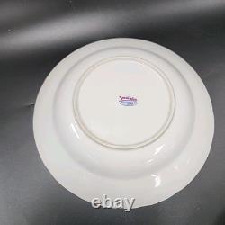 Lot of 5 Vintage Yamatsu Porcelain Bowl 9 Diameter Floral Pattern