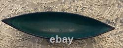 MCM Fong Chow for Glidden Pottery 1950's GulfStream Blue Ceramic Boat Canoe