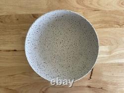 MYRTH Ceramics Speckle Serving / Helping Bowl (9 x 2.75) Retired/Rare Color