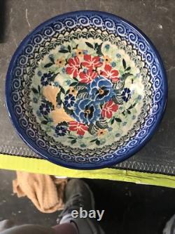 M. Starzyk Unikat Set Of 4, 5 1/2 Bowls Signed & Numbered (T)