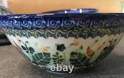 M. Starzyk Unikat Set Of 4, 5 1/2 Bowls Signed & Numbered (T)