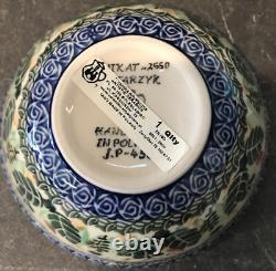 M. Starzyk Unikat Set Of 4, 5 1/2 Bowls Signed & Numbered (T)