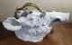Magnani Porcelain Wild Boar Soup Tureen RARE, VTG