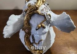 Magnani Porcelain Wild Boar Soup Tureen RARE, VTG