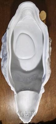 Magnani Porcelain Wild Boar Soup Tureen RARE, VTG