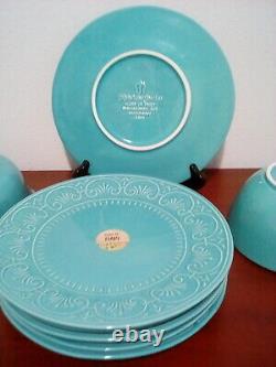 Maioliche Jessica Plate & Bowl Set 8 Piece Made In Italy