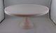 Martha Stewart By Mail Shell Pink Milk Glass 12 Large Footed Cake Plate Stand