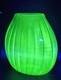 Massive Uranium Glass Fish Bowl 12 Glows Beautiful Rare Piece WON'T LAST