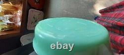 McKEE Jadeite 7 Oval Baker with Pattern Very RARE GLOWS Perfect
