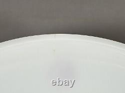 McKee Mixing Bowl Red Diamond Check Art Deco 8 Size Milk Glass