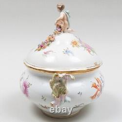 Meissen 18th Century Marcolini Porcelain Large Soup Tureen 11.5 x 14 x 8.5