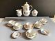 Meissen Rich Dragon Coffee Mocha Service 17 pcs, 1st choice, mint