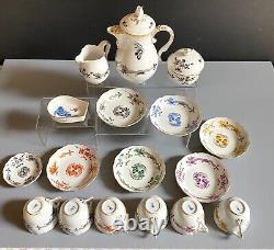 Meissen Rich Dragon Coffee Mocha Service 17 pcs, 1st choice, mint