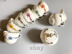 Meissen Rich Dragon Coffee Mocha Service 17 pcs, 1st choice, mint