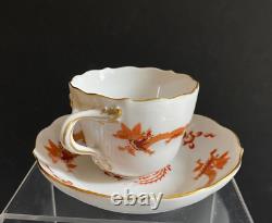 Meissen Rich Dragon Coffee Mocha Service 17 pcs, 1st choice, mint