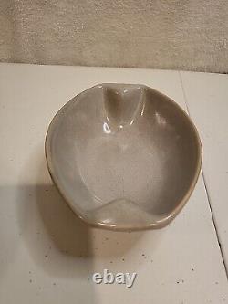 Mid-Century Modern Roseville Raymor Ramekin #156 Light Gray Ben Seibel Mcm