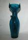 Mid-century Modern Vintage Blenko Art Glass Kitty Cat Vase