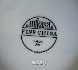 Mikasa Kabuki Wide Rim Soup Bowls 8 1/4 Set Of 8 Fine China