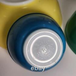 Mint Sunshine Stamps Pyrex Primary Colors Nesting Bowls, Need Red 402, Wanted