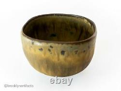 Modern Studio Art Pottery Chawan or Matcha Tea Bowl by Makoto Yabe