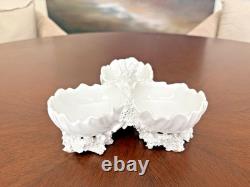 Mottahedeh Williamsburg Restoration 3 Compartment Sweetmeat Dishes ECU