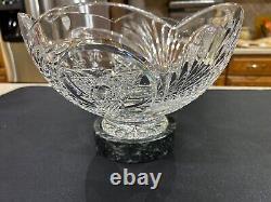 NEW Waterford Crystal Connemara Marble The Heritage Of Ireland Bowl 10in