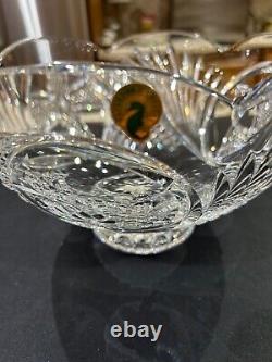 NEW Waterford Crystal Connemara Marble The Heritage Of Ireland Bowl 10in