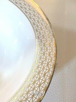 NEW Waterford LISMORE DIAMOND GOLD Open OVAL Vegetable Bowl / DISH NEW IN BOX