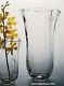 NEW in BOX STEUBEN glass TALL SEA WAVE VASE bowl crystal ornamental orchid rose