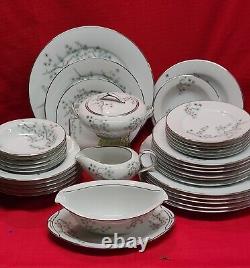 NORITAKE Pineville 5854 Vintage China 34 Pieces Dinnerware Set