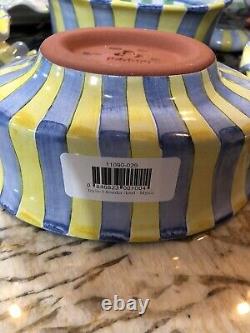 NWT 2021 RETIRED RARE NEW MACKENZIE CHILDS Chowder/SOUP Bowl MYRTLE