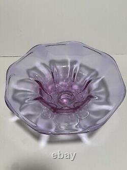 Neodymium Alexandrite Compote Bowl