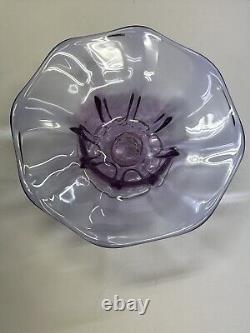 Neodymium Alexandrite Compote Bowl