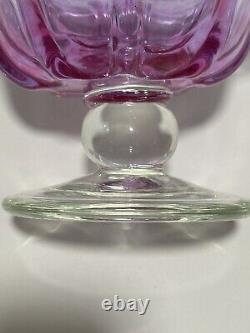 Neodymium Alexandrite Compote Bowl