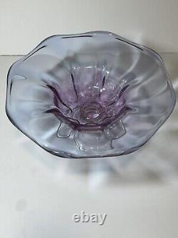 Neodymium Alexandrite Compote Bowl