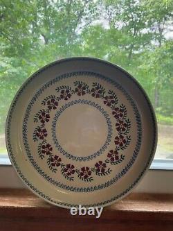Nicholas Mosse old rose pattern oven proof serving dish size 11inches diameter