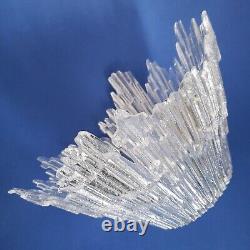Northern Lights Revontulet Ice Glass Bowl 13 Humppila Tauno Wirkkala Finland