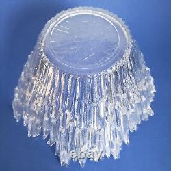 Northern Lights Revontulet Ice Glass Bowl 13 Humppila Tauno Wirkkala Finland