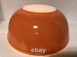 PYREX Nesting Mixing Bowls CITRUS Yellow Orange 401 402 403 404 Very Good