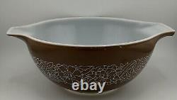 PYREX Woodland Cinderella Nesting Mixing Bowls 41 442 443 444 Set of 4 Brown ExC
