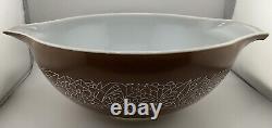 PYREX Woodland Cinderella Nesting Mixing Bowls 41 442 443 444 Set of 4 Brown ExC