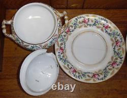 Pair Of Antique Derby Great Britain Porcelain Sauce Tureens REPAIRED