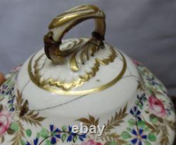 Pair Of Antique Derby Great Britain Porcelain Sauce Tureens REPAIRED