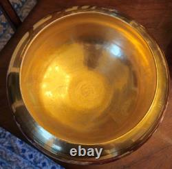 Pickard Punch Centerpiece Bowl All Over Gold Fruit Signed Yeschek 1903-1905 #7
