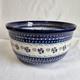 Polish Pottery Extra Large Mixing / Salad Serving Bowl 10.5 x 5.5 inch Floral