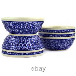 Polish Pottery bowls set of 6 Daisy Dreams