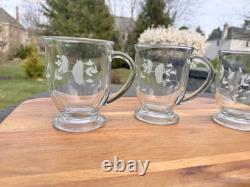 Princess House Heritage Cafe Mug 4-7/8 16 fl oz Set Of 3